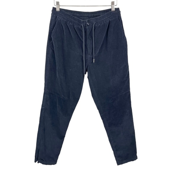 Paisley & Gray Slim Fit Navy Corduroy Pants Size 36/32 - Picture 2 of 6